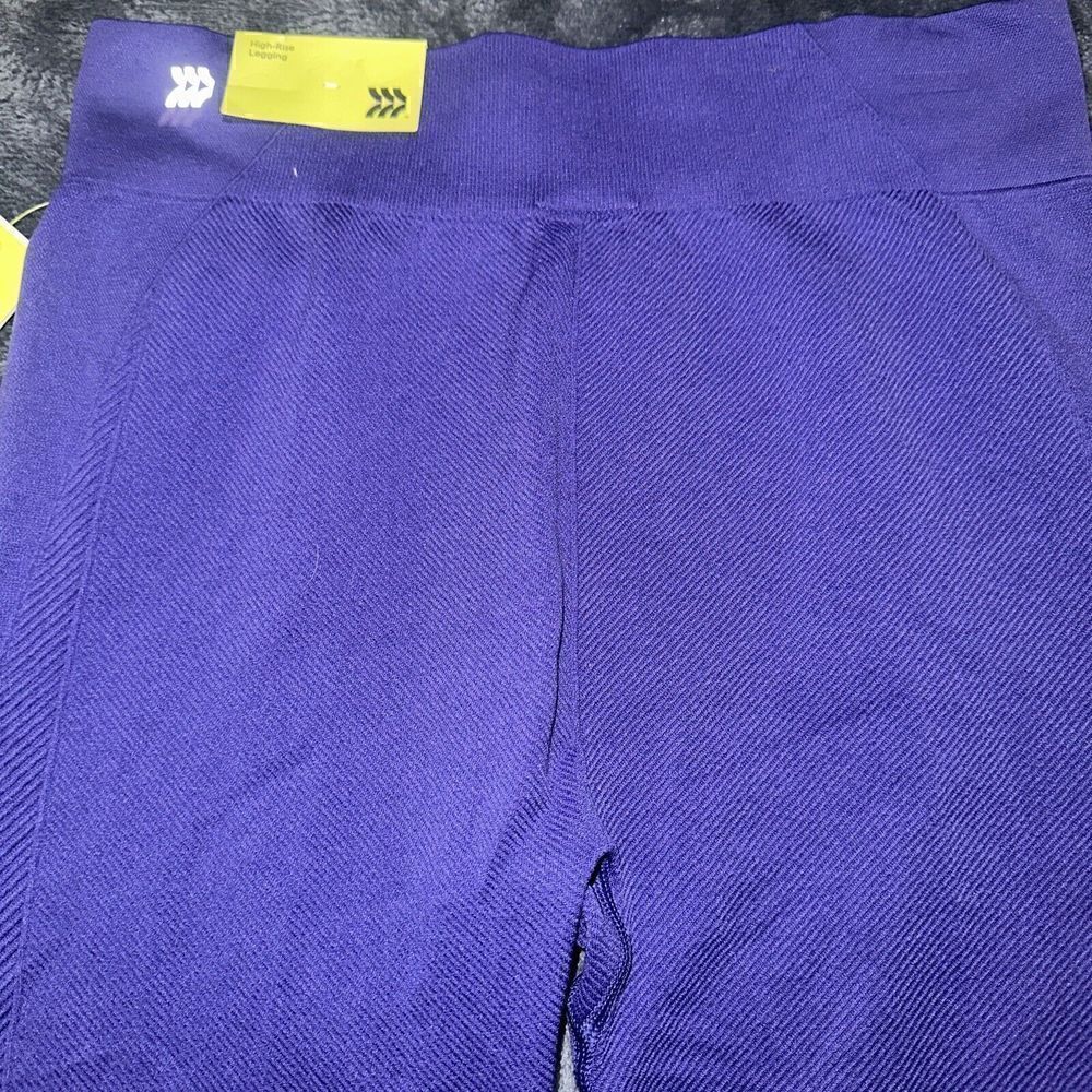 Girls' Seamless Leggings - All in Motion Purple XL(14/16). High-Rise. NWT. R - Picture 5 of 6